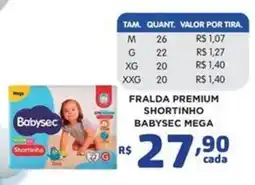 Bahamas Mix Fralda premium shortinho babysec mega oferta