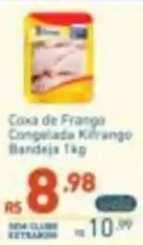 Extrabom Supermercados Coxa de Frango Congelada Kêrango Bandejas 1kg oferta