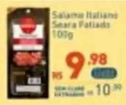 Extrabom Supermercados Salame Italiano Seara Fatiado oferta