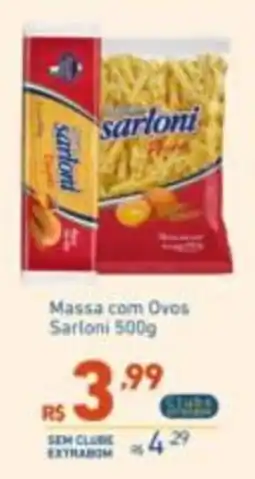 Extrabom Supermercados Massa com Ovos Sarloni oferta