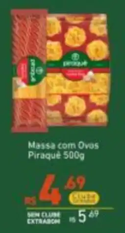 Extrabom Supermercados Massa com Ovos Piraquê oferta