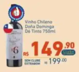 Extrabom Supermercados Vinho Chileno Doña Dominga D6 Tinto oferta