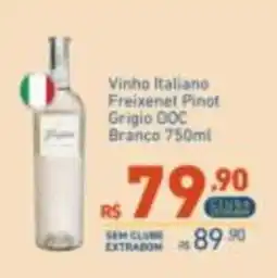 Extrabom Supermercados Vinho Italiano Freixenet Pinot Grigio DOC Branco oferta