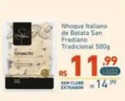 Extrabom Supermercados Nhoque Italiano de Batata San Frediano Tradicional oferta