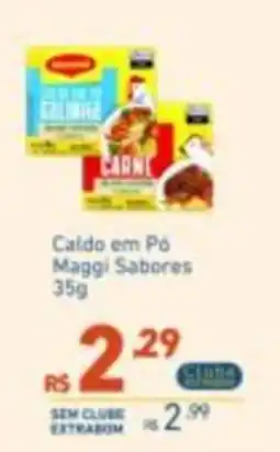 Extrabom Supermercados Caldo em Pó Maggi Sabores oferta