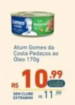Extrabom Supermercados Atum Gomes da Costa Pedaços ao Óleo oferta