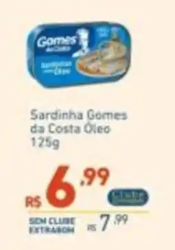 Extrabom Supermercados Sardinha gomes da costa óleo oferta