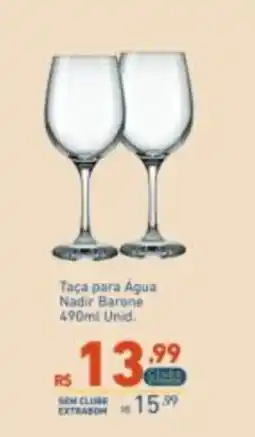 Extrabom Supermercados Taça para Água Nadir Barone oferta