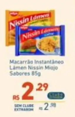 Extrabom Supermercados Macarrão instantâneo lâmen nissin miojo sabores oferta