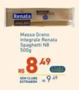 Extrabom Supermercados Massa Grano Integrale Renata Spaghetti N8 oferta