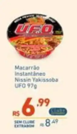 Extrabom Supermercados Macarrão instantâneo Nissin Yakissoba UFO oferta
