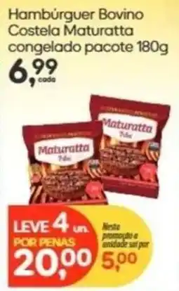 Asun Hambúrguer Bovino Costela Maturatta oferta