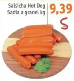 Sonda Salsicha Hot Dog Sadia a granel kg oferta