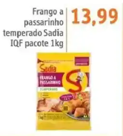 Sonda Frango a passarinho temperado Sadia oferta