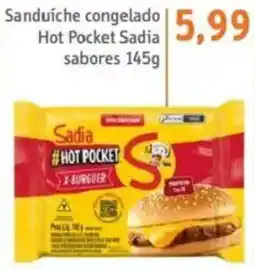 Sonda Sanduíche congelado hot pocket sadia sabores oferta