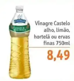 Sonda Vinagre castelo alho, limão, hortelã ou ervas finas oferta