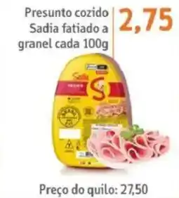 Sonda Presunto cozido Sadia fatiado a granel oferta