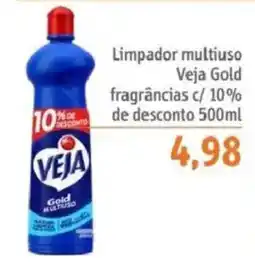 Sonda Limpador multiuso Veja Gold fragrâncias oferta