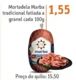 Sonda Mortadela Marba tradicional fatiada oferta