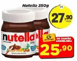 Amarelinha supermercados Nutella oferta