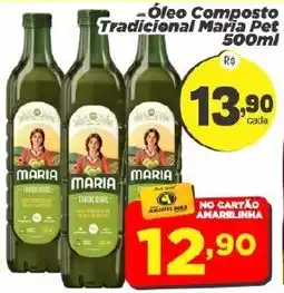 Amarelinha supermercados Óleo Composto Tradicional Maria Pet oferta