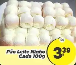 Amarelinha supermercados Pão Leite Ninho oferta