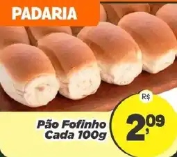 Amarelinha supermercados Pão Fofinho oferta