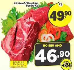 Amarelinha supermercados Alcatra C/ Maminha Bovina Kg oferta