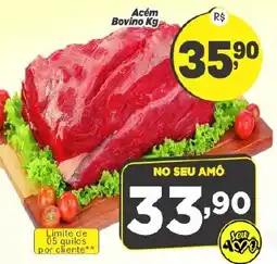 Amarelinha supermercados Acém Bovino Kg oferta