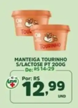 Araújo Supermercados Manteiga tourinho s/lactose pt oferta