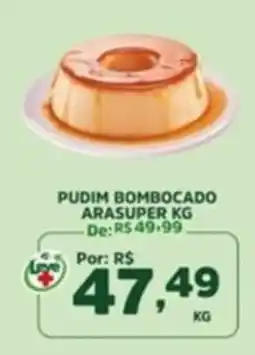 Araújo Supermercados Pudim bombocado oferta