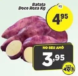 Amarelinha supermercados Batata Doce Roxa Kg oferta