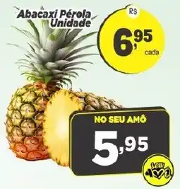 Amarelinha supermercados Abacaxi Pérola Unidade oferta