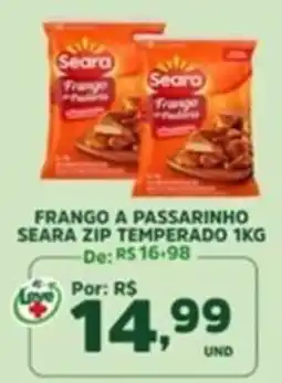 Araújo Supermercados Frango a passarinho seara zip temperado oferta