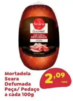 Amigão Calçados Mortadela Seara Defumada oferta