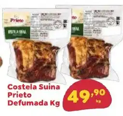 Amigão Calçados Costela Suína Prieto Defumada Kg oferta