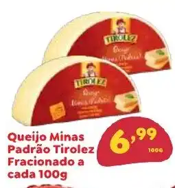Amigão Calçados Queijo Minas Padrão Tirolez oferta