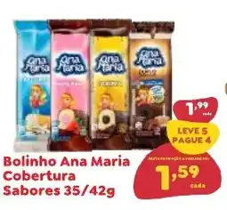 Amigão Calçados Bolinho ana maria cobertura sabores oferta