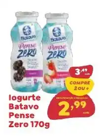 Amigão Calçados logurte Batavo Pense Zero oferta