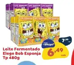 Amigão Calçados Leite fermentado elege bob esponja oferta