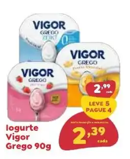 Amigão Calçados Iogurte vigor grego oferta