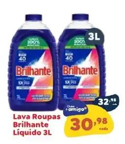 Amigão Calçados Lava Roupas Brilhante Líquido oferta