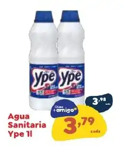 Amigão Calçados Agua Sanitaria Ype 1l oferta