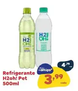 Amigão Calçados Refrigerante H2oh! Pet oferta