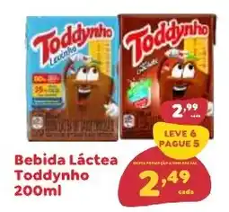 Amigão Calçados Bebida Láctea Toddynho oferta