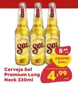 Amigão Calçados Cerveja Sol Premium Long Neck oferta