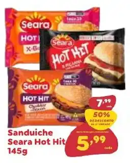 Amigão Calçados Sanduíche seara hot hit oferta