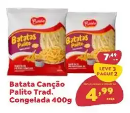 Amigão Calçados Batata Canção Palito Trad. Congelada oferta