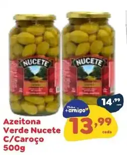 Amigão Calçados Azeitona verde nucete c/caroco oferta