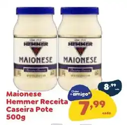 Amigão Calçados Maionese hemmer receita caseira oferta